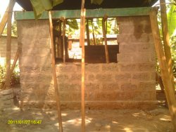 The new kitchen being built in Tanzania 2