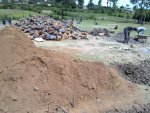 Digging out for the James Murray Children�s Home in Kenya