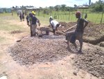 Digging out for the James Murray Children�s Home in Kenya